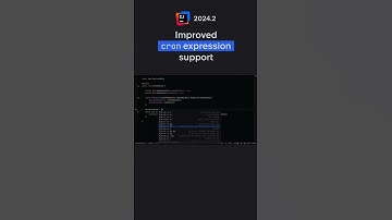 IntelliJ IDEA 2024.2: Improved cron expression support