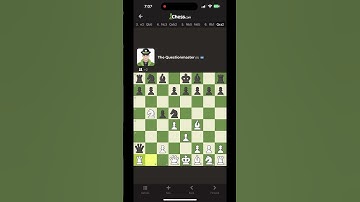 Did I do good against questionmaster? #chess #bot #questionmaster