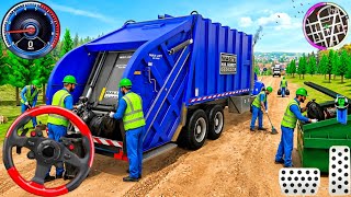 Extreme City Garbage Truck Driving Game New Garbage Dumper Truck Driving Simulator Android Gameplay screenshot 1