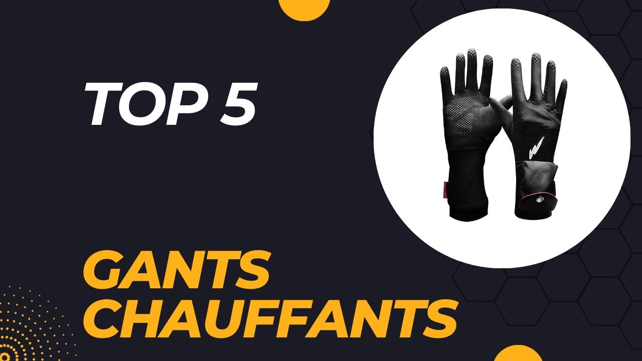 Gants Chauffants Pour Homme Et Femme, Batterie Rechargeable 7
