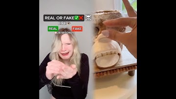 PART5 #pov For population control you must know what objects are real or fake.. #foryou #funny#viral