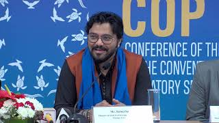 Famous Closing Press Conference CMS COP13 - 22 02 2020 afternoon Profile