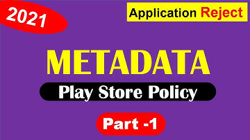 Metadata Policy | Metadata Policy violation | How to fix it | What is Metadata Violation | In Hindi
