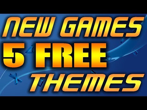 5 FREE PS4 THEMES NEW GAMES Released Today ANY GOOD 