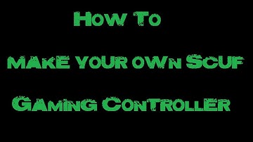 How to make your own Scuf Gaming controller (Trigger Stoppers)