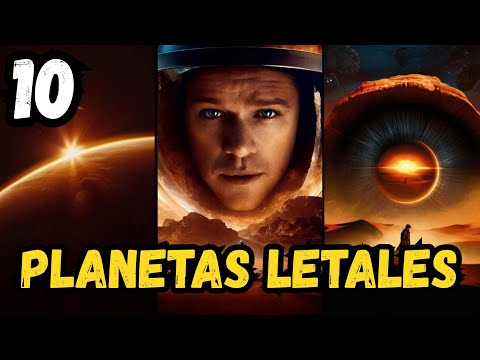 😱 Top 10 PLANETAS MÁS LETALES del Cine 🌍💀