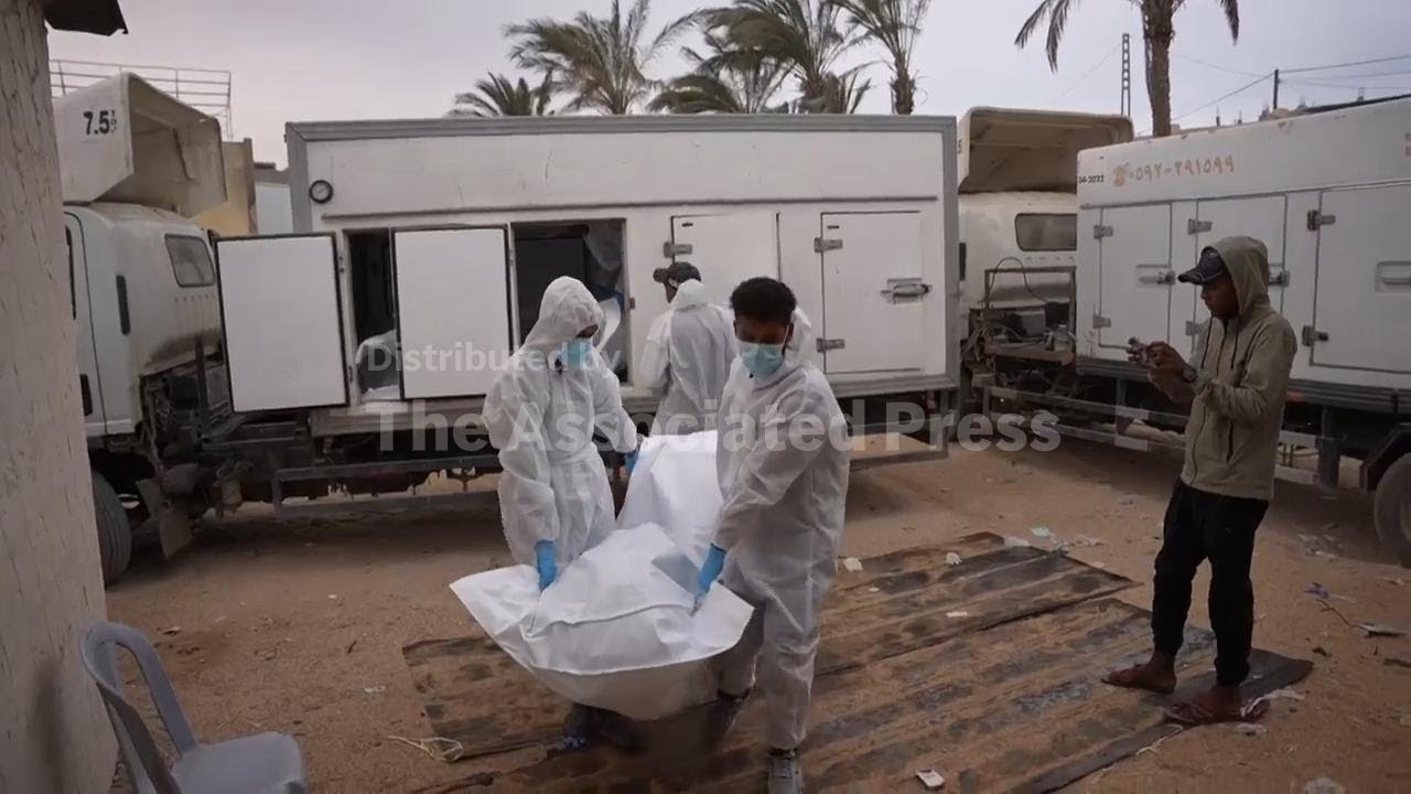 Bodies of 15 Palestinians returned from Israeli detention to Gaza's Nasser Hospital