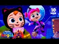 My Sister The Witch!🪄| Little Angel | Kids Cartoons &amp; Nursery Rhymes | Moonbug Kids