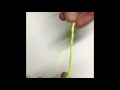 How to tie a loop knot