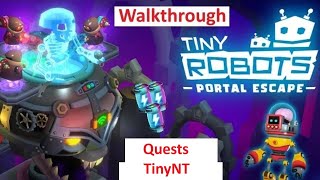 Tiny Robots Portal Escape Quest TinyNT Cause 5 Explosions as Explonator