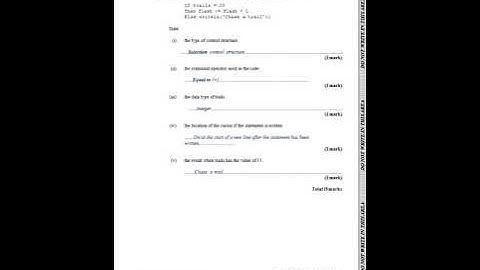 CSEC Information Technology Past Paper Solutions January  2016