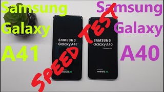 Samsung Galaxy A41 vs Samsung Galaxy A40 - SPEED TEST + multitasking - Which is faster!?