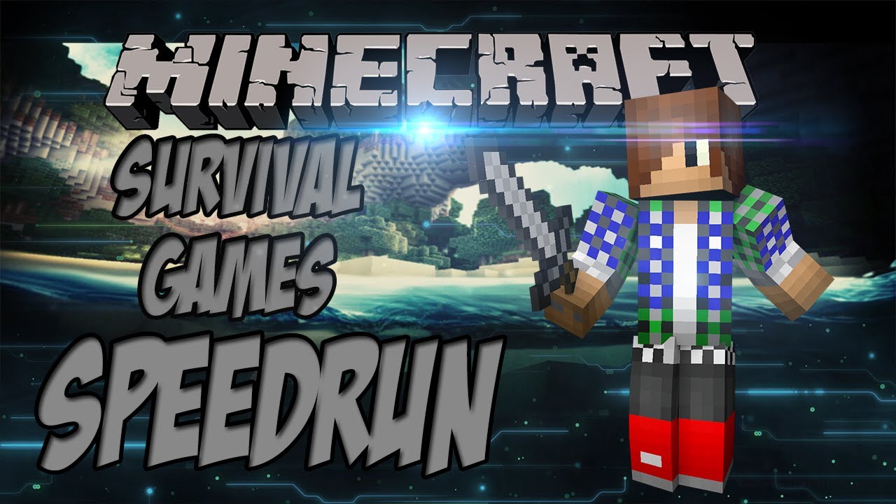 Minecraft SURVIVAL GAMES SPEED RUN 2 YouTube