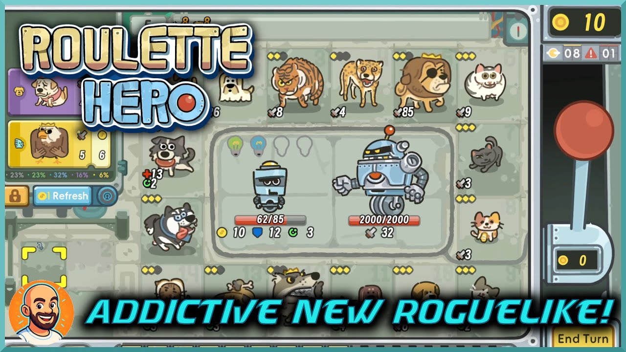 Animal Squad vs Giant Machines! | Roulette Hero [Full Release] Gameplay ...