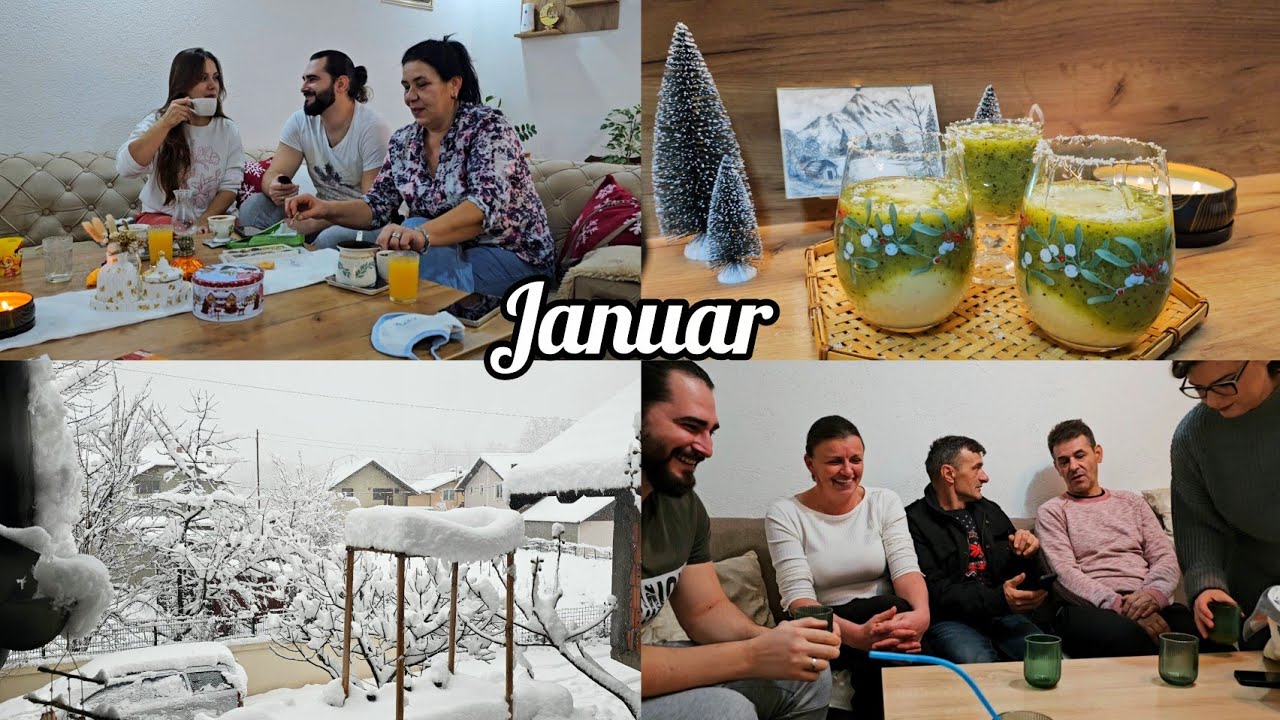 Zadnji Dani Decembra | Ljepota Jednostavnog Života | Snijeg u Novoj Godini #sahm #slowliving 