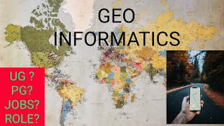 GEO Informatics | Eligibility | Scope | Salary | Job Role | Full details in Tamil Geo Informatics Engineering Jobs