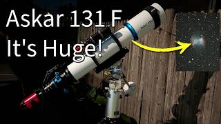 Celebrity Askar 131F First Light Review - Is this HUGE Refractor worth it? Wealth