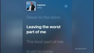 Yahya - Happiest (Lyrics)