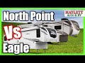 HEAD-TO-HEAD!! Which is better? Eagle vs North Point Jayco Full Time RVing Fifth Wheels