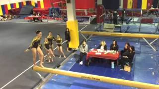 Miranda Level 9 In-house meet 11-8-2015
