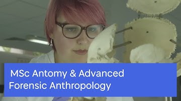 MSc Anatomy & Advanced Forensic Anthropology | Science and Engineering | The University of Dundee