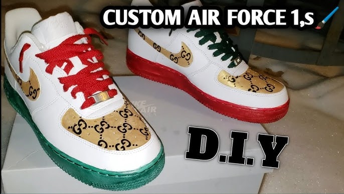 AF1 x LV – LzDIAMOND Customs