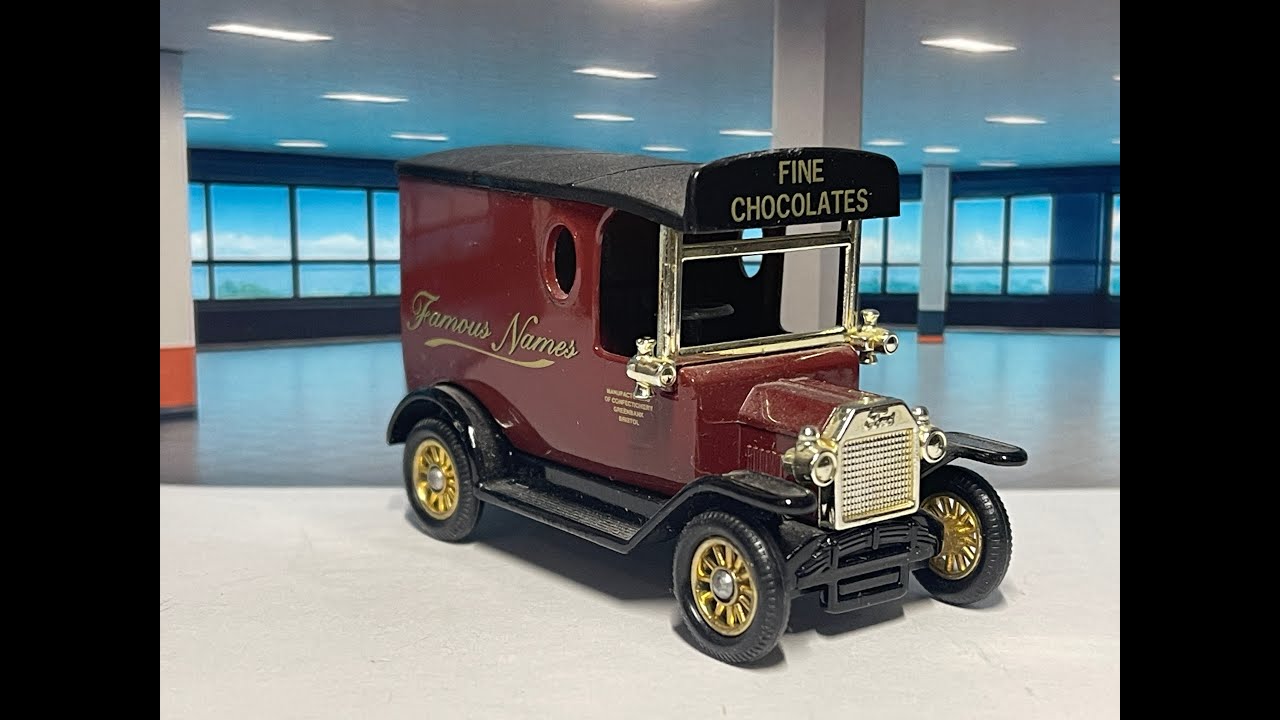 1:64 Ford Model T Van. Famous Names Fine Chocolates.. LLedo. Days Gone. Truck. Made In England