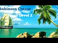 Robinson Crusoe for Beginners:  Audiobook with text