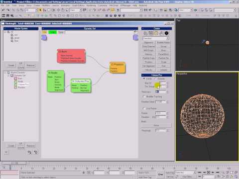 Born Generator Node (in volume sample)