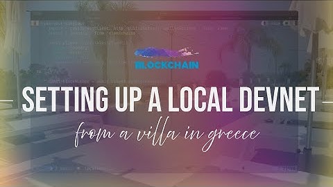 Setting up a local devnet (forking Mainnet locally)