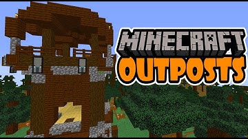 Everything About Pillager Outposts | Minecraft 1.14