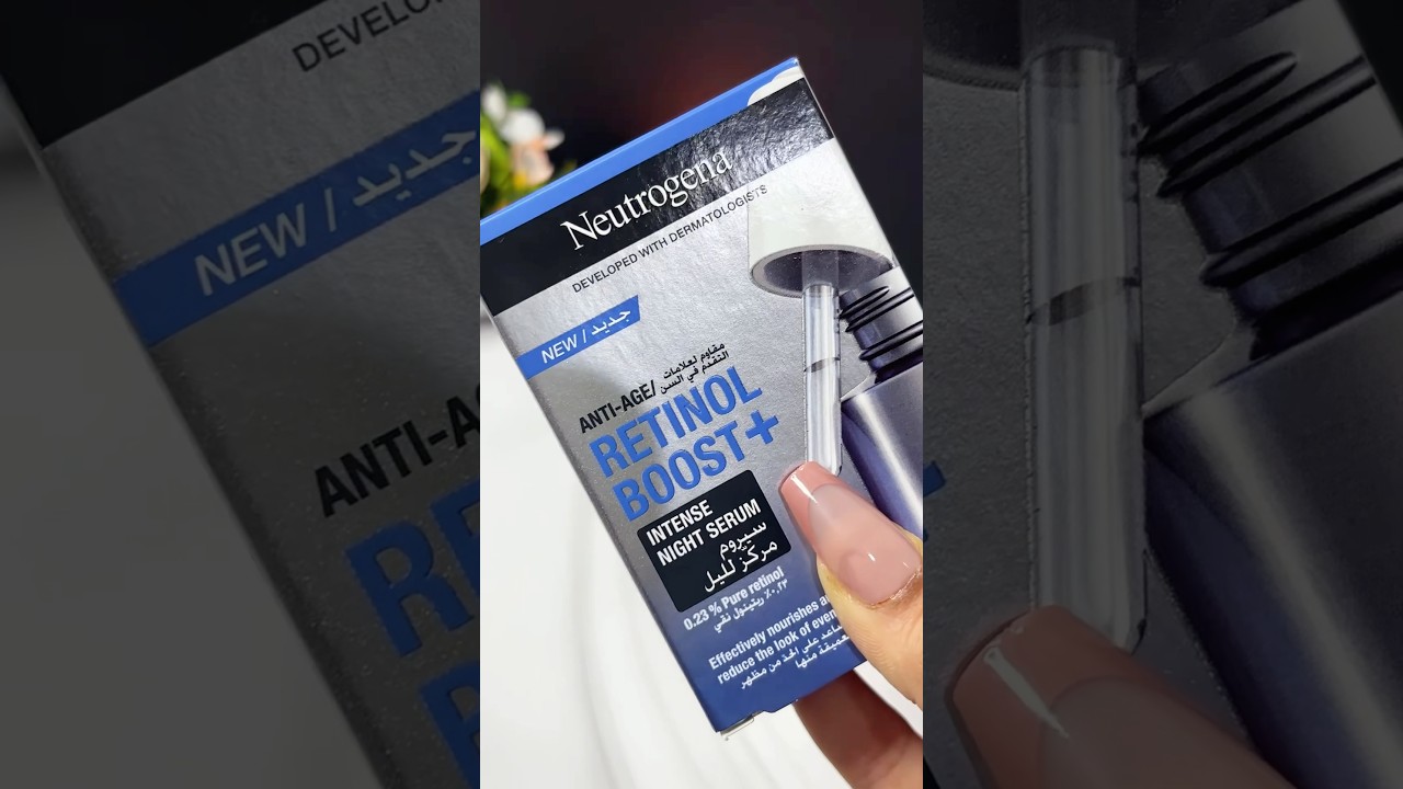 Neutrogena retinol boost serum🩵