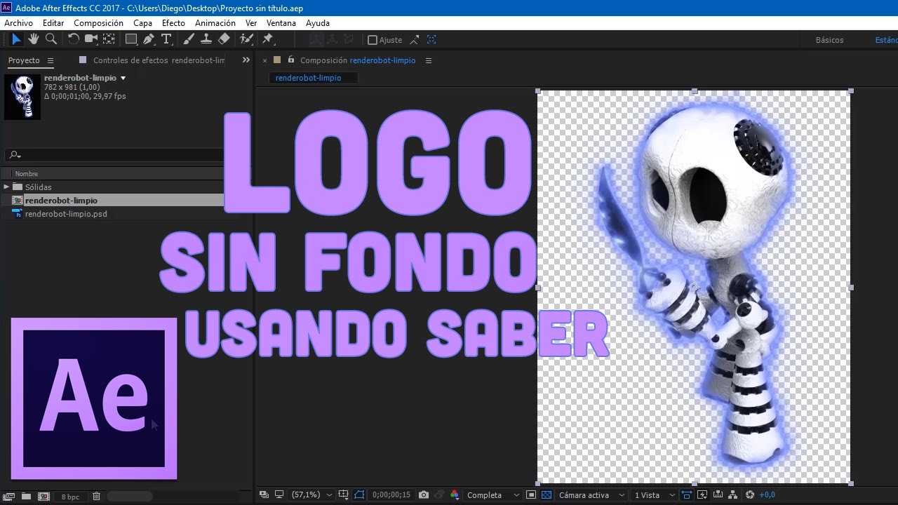 Exportar Video Sin Fondo After Effects