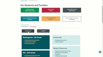 Skyward Student Access Signing in