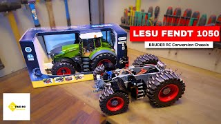 LESU - FENDT 1050 - RC Tractor - Bruder Conversion Chassis - First Look