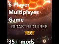 Stellaris Multiplayer - Part  2- New Game with Gigastructures &amp; NSC2  other mods.