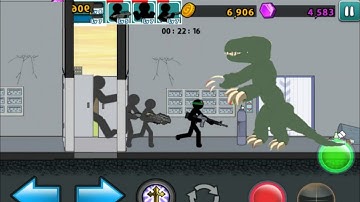 Doble building infiltration | Zombie MODE level 22 | Anger of Stick 5