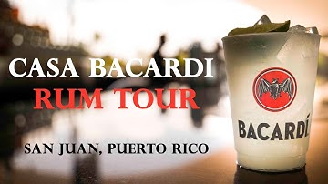 Casa Bacardi Factory Rum Tour | San Juan, Puerto Rico  A MUST DO!