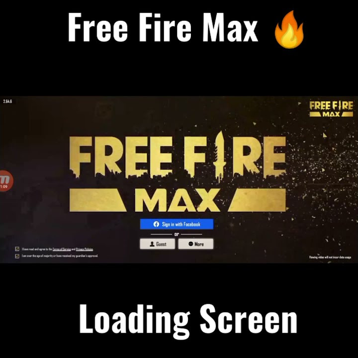Free Fire Max Loading Screen 🔥 || Free Fire Max Gameplay #shorts