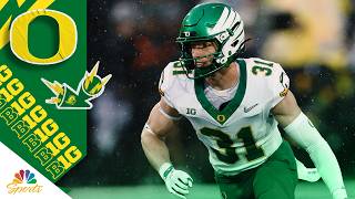 Highlights: Dillon Thieneman ready to help Chicago Bears after big 2025 with Oregon | Big Ten on NBC