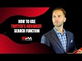 How To Use Twitter S Advanced Search Function Digitalmarketing How To Use Twitter S Advanced Search Function Digitalmarketing