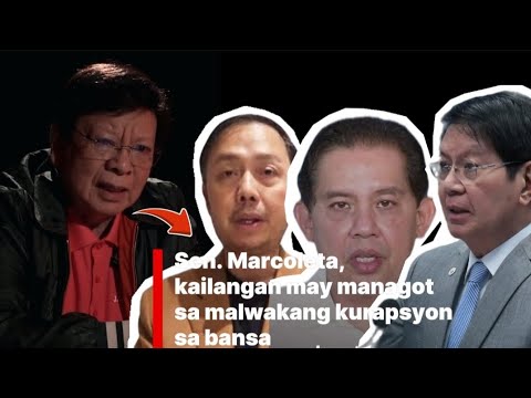 SEN MARCOLITA GUSTO MAY MANAGOT SA MALAKANYANG KURAPSYON SA BANSA #trendingnews