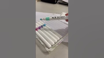 My new favourite permanent markers ✍️🤌🏼|MG|#shorts