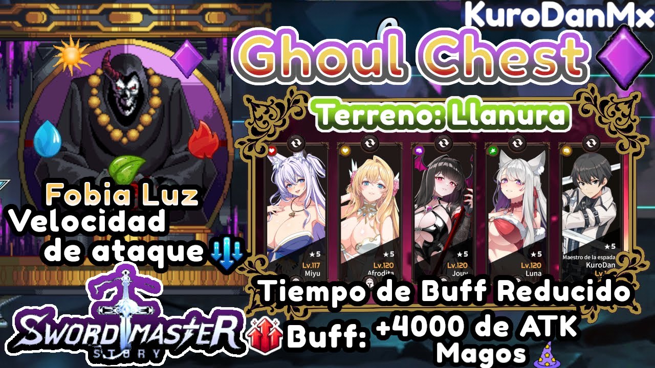 ⚔️История Мастера Меча⚔️:|👹Сундук с Гулем 😈| Сложность Некрофага [Хаос] (28 декабря - 3 января)