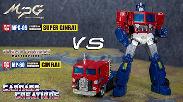 Transformers MP-60 GINRAI and MPG-09 SUPER GINRAI Comparison Review (161)