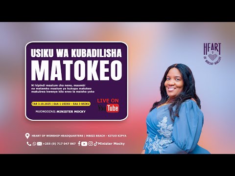 USIKU WA KUBADILISHA MATOKEO