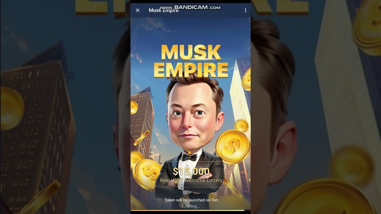 New mining bot - $15,000 TAP TO EARN PROJECT - Musk Empire - Elon Musk 