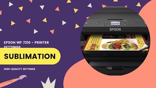 Epson Sublimation Printer Settings for Best Prints