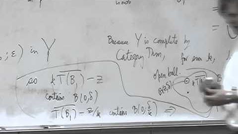 Functional Analysis - Lecture 26 - UCCS MathOnline