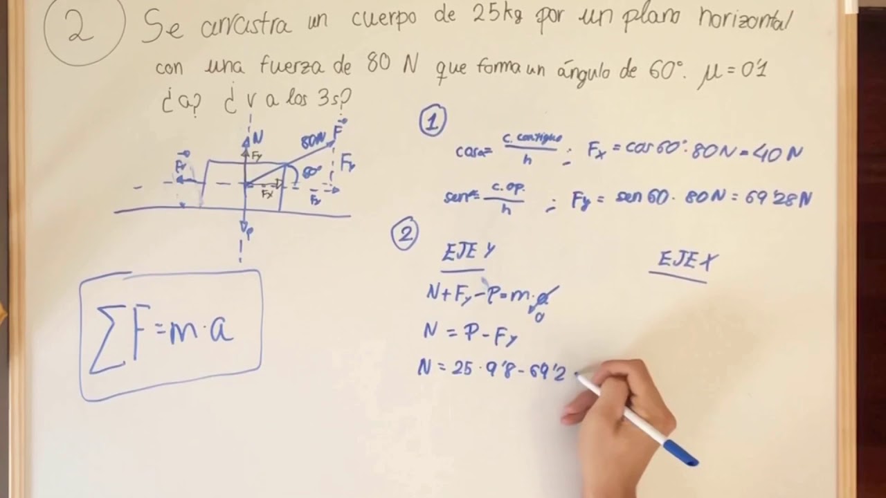 Plano Horizontal Con Angulo Youtube